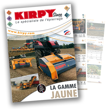 La Gamme Jaune de KIRPY