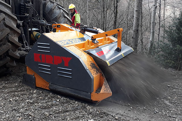 Broyeur de pierres Kirpy BPS 3