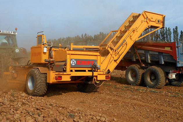 Ramasseuse de pierres Kirpy RDL 15-25