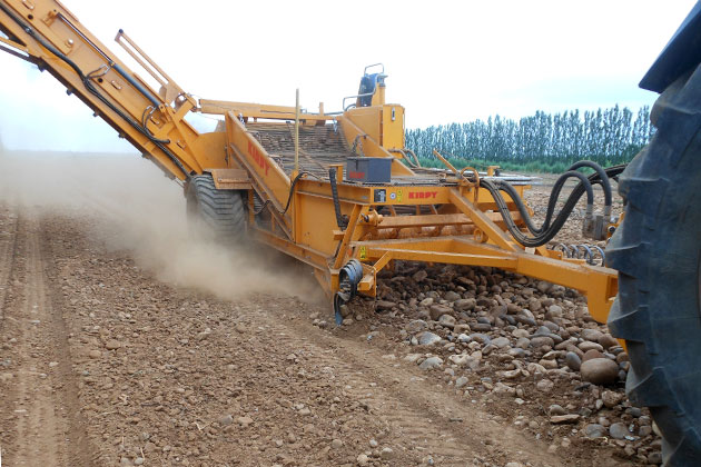 Ramasseuse de pierres Kirpy RDL 15-25